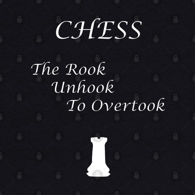 Chess Slogan - The Rook by The Black Panther